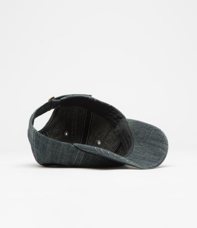 Yardsale Faded Slub Denim Cap - Dark Blue