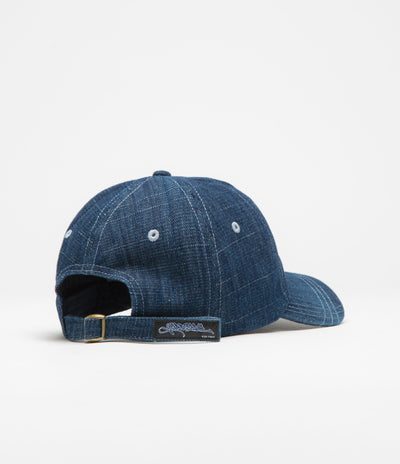 Yardsale Faded Slub Denim Cap - Blue