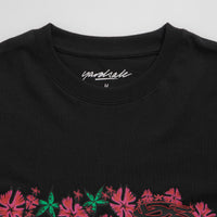 Yardsale Flower T-Shirt - Black thumbnail