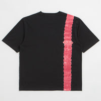 Yardsale Flower Tie Dye T-Shirt - Black thumbnail