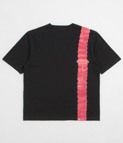 Yardsale Flower Tie Dye T-Shirt - Black