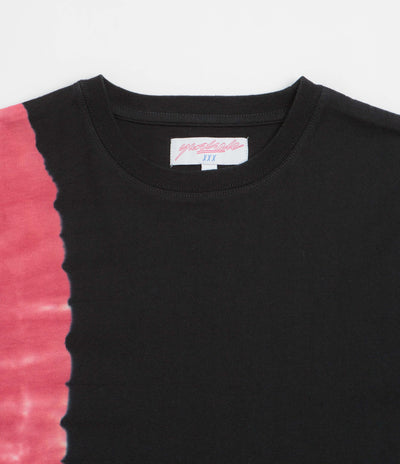 Yardsale Flower Tie Dye T-Shirt - Black