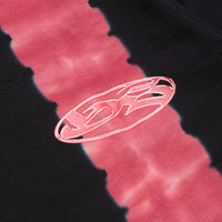 Yardsale Flower Tie Dye T-Shirt - Black thumbnail