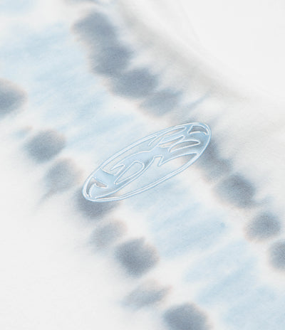 Yardsale Flower Tie Dye T-Shirt - White