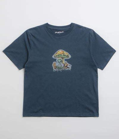 Yardsale Golden Teacher T-Shirt - Navy
