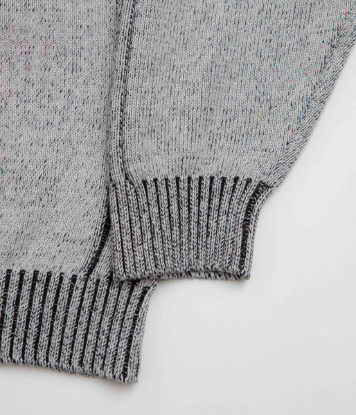 Yardsale Heathered Phantasy Full Zip Sweatshirt - Stone / Black