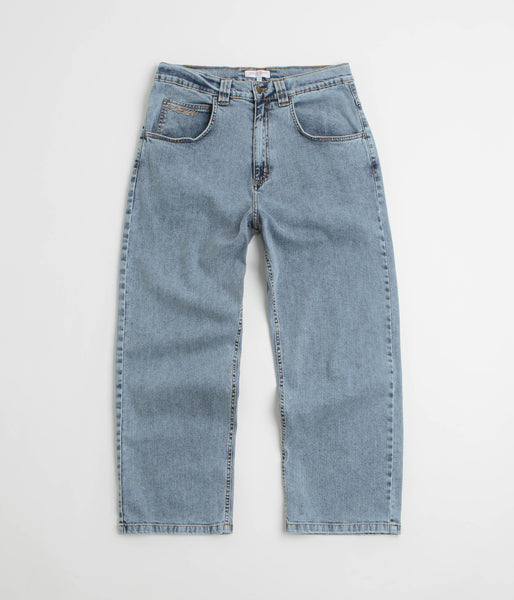 Yardsale Ivory Slub Jeans - Light Denim | flatspot