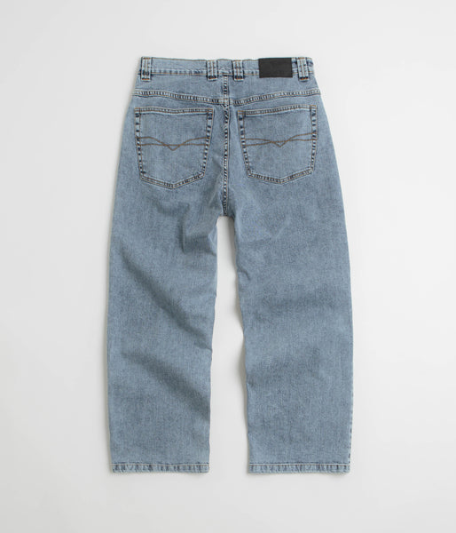 Yardsale Ivory Slub Jeans - Light Denim | flatspot