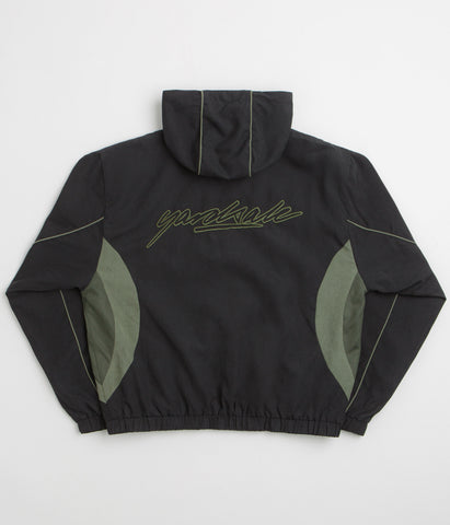 Yardsale Luna Shell Track Jacket - Black | flatspot