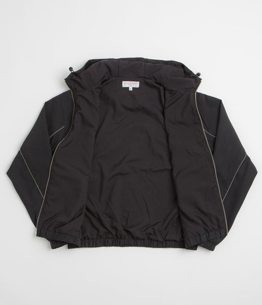 Yardsale Luna Shell Track Jacket - Black | Flatspot