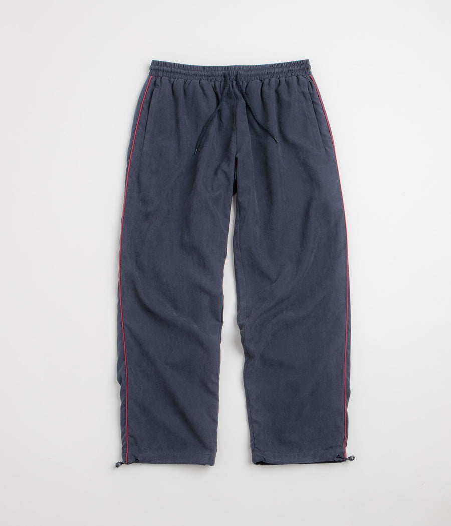Yardsale Luna Shell Track Pants - Navy / Red