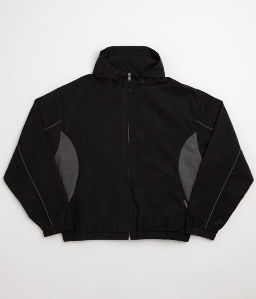 Yardsale Luna Tracksuit Jacket - Black / Grey | flatspot
