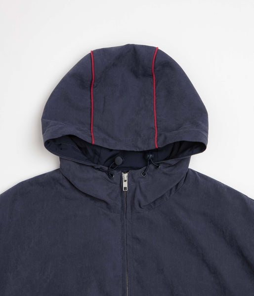 Yardsale Luna Tracksuit Jacket - Navy / Red | flatspot