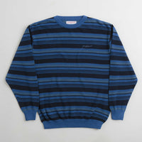 Yardsale Mirage Knit Sweatshirt - Purple / Navy thumbnail
