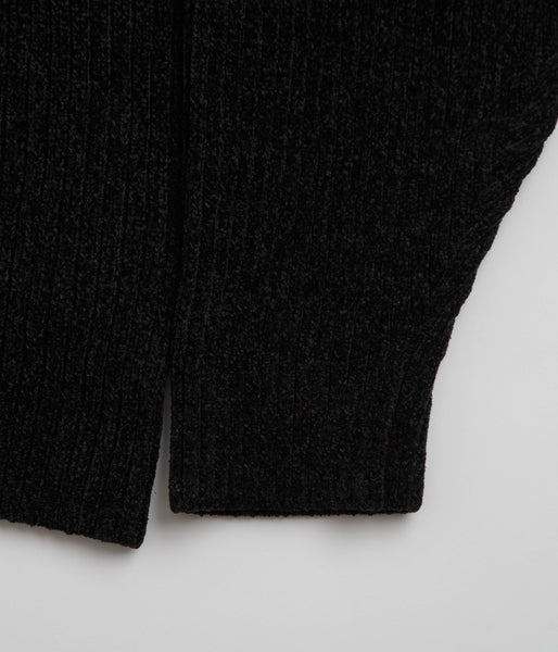 新品yardsale phantasy chenille full zip黒 YARDSALE Phantasy Chenille Full Zip -Black - Waveystore
