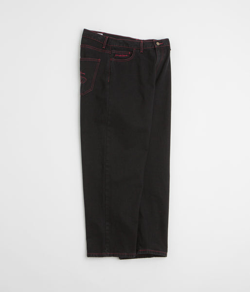 Yardsale Phantasy Jeans - Black / Red | flatspot