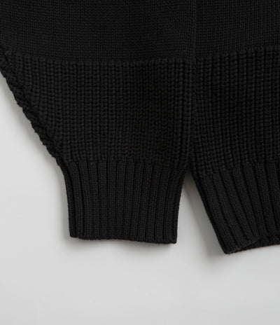 Yardsale Phantasy Knitted Cardigan - Black