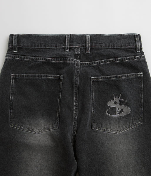 Yardsale Phantasy Panel Jeans - Black / Faded | Flatspot