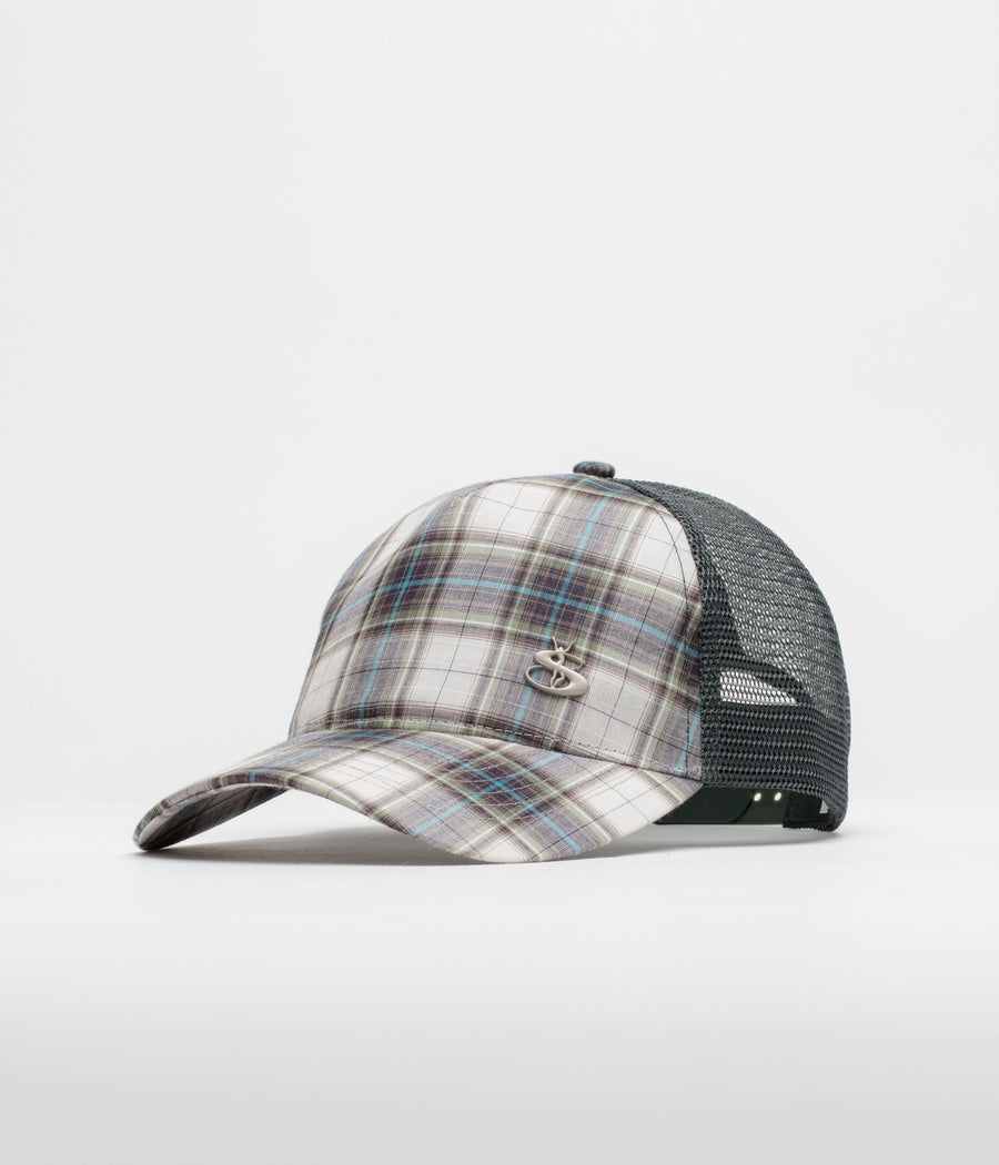 Yardsale Phantasy Plaid Cap - Green