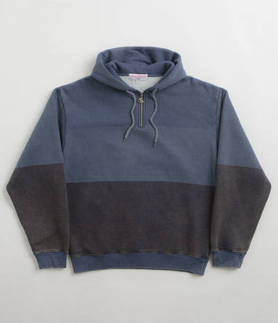 Yardsale Phantasy Quarter Zip Hoodie - Indigo / Blue / Navy