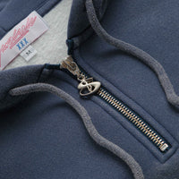 Yardsale Phantasy Quarter Zip Hoodie - Indigo / Blue / Navy thumbnail