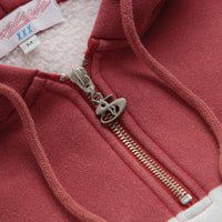 Yardsale Phantasy Quarter Zip Hoodie - Red / White / Navy thumbnail