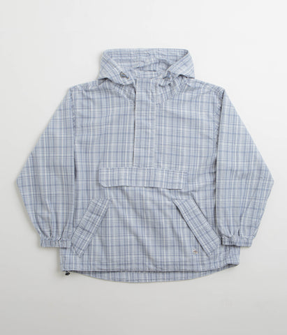 【YARDSALE】PLAID PULLOVER プルオーバー YARDSALE PLAID PULLOVER - BLUE/WHITE | BOTTOM LINE