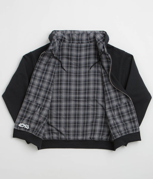 Yardsale Reversible Flannel Hoodie - Blue / Blue | flatspot