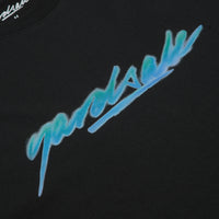Yardsale Script Spray T-Shirt - Black thumbnail