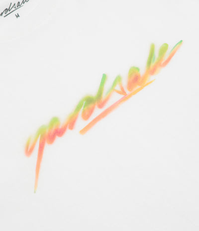 Yardsale Script Spray T-Shirt - White