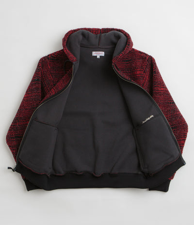 Yardsale Sherpa Fleece Hoodie - Red