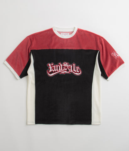 YARDSALE Wave TEE RED Tシャツ　Lサイズ yardsale-sierra-velour-t-shirt