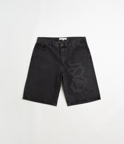 yardsale-snake-denim-shorts-