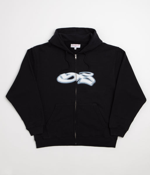 Yardsale Spray Hoodie - Black | flatspot
