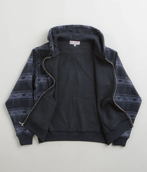 Black / Blue | Yardsale Syphon Hoodie - ALLSAINTS 'PARKER