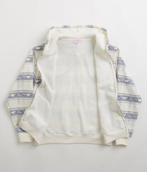 【YARDSALE】YARDSALE SYPHON HOOD ZIPフーディー Yardsale Syphon Hoodie - White / Purple | Flatspot