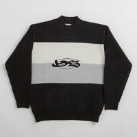 Yardsale Tri Chenille Crewneck Sweatshirt - Black / Stone thumbnail