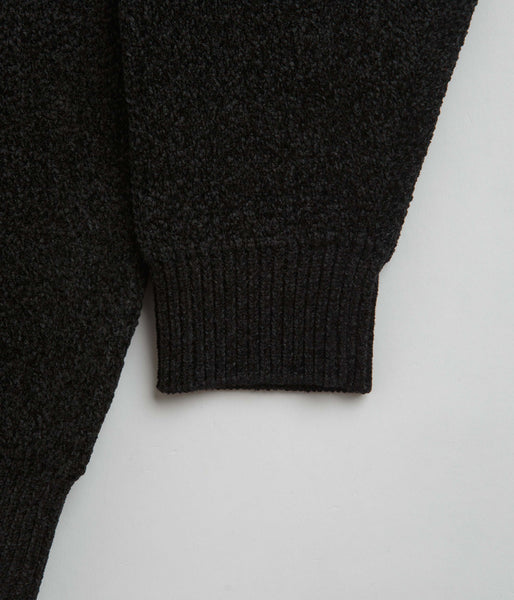 Yardsale Tri Chenille Crewneck Sweatshirt - Black / Stone | Flatspot