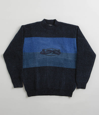Yardsale Tri Chenille Crewneck Sweatshirt - Navy / Midnight