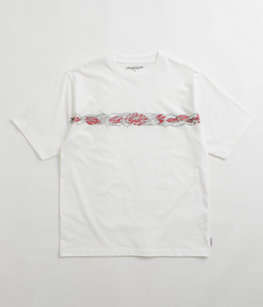 関税込【yardsale】Pencil T-Shirt (White) Yardsale Pencil T-Shirt - White | Flatspot