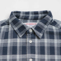 Yardsale YS Knitted Short Sleeved Shirt - Blue / White thumbnail