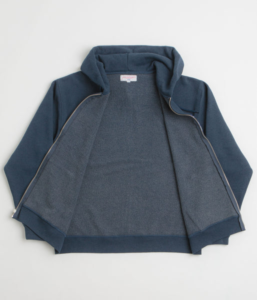 【yardsale 】 velour stitch hood [blue] M fit=scale-down,w=1200