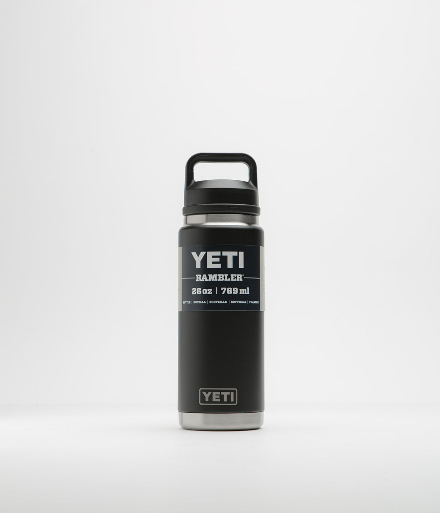 Yeti Chug Cap Rambler Bottle 26oz in Black