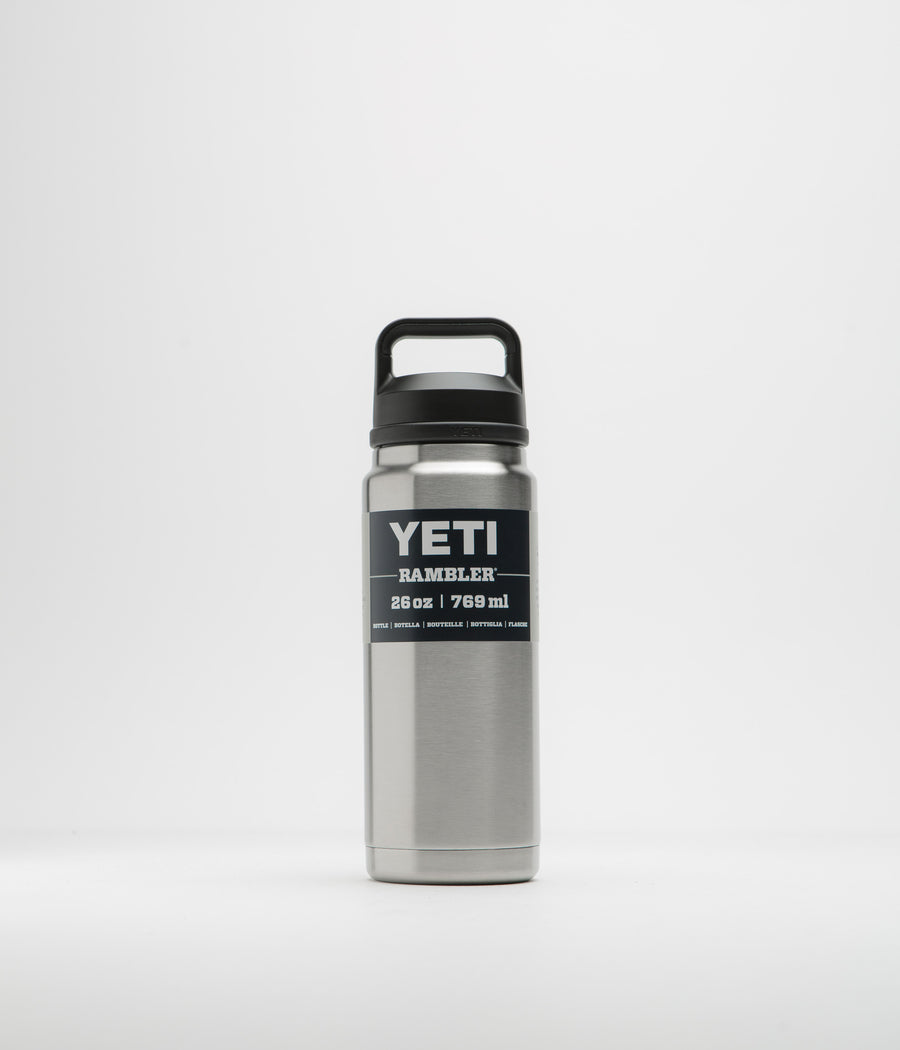 Yeti Chug Cap Rambler Bottle 26oz in Stainless Steel
