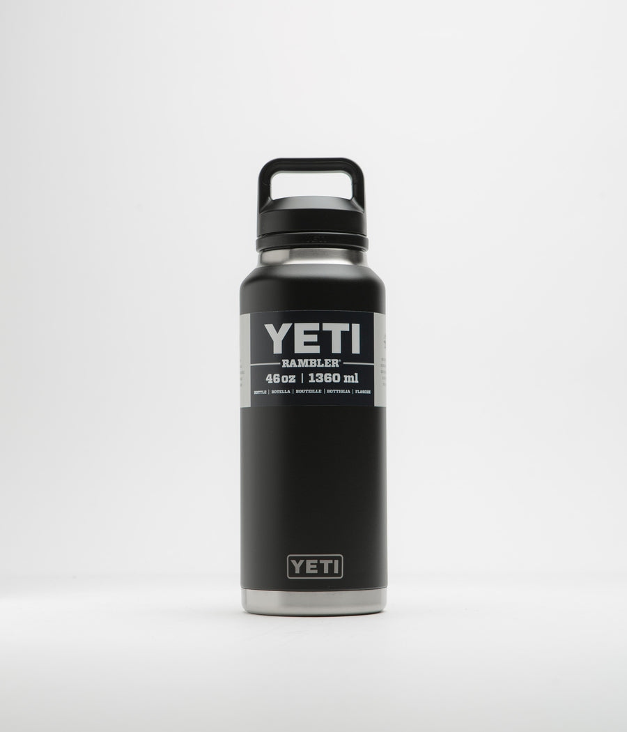 Yeti Chug Cap Rambler Bottle 46oz in Black