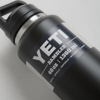 Yeti Chug Cap Rambler Bottle 46oz - Black thumbnail