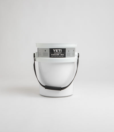Yeti LoadOut Bucket in White