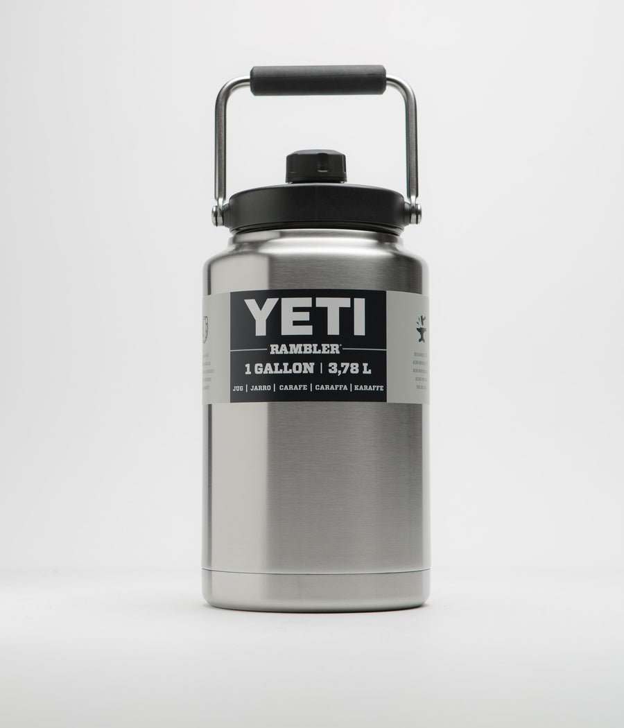 Yeti Rambler Jug 1 Gallon - Stainless Steel