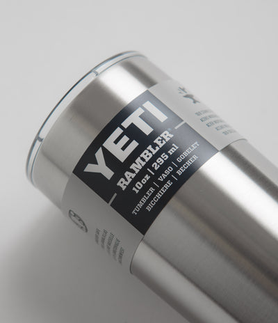 Yeti Rambler Tumbler V2 10oz - Stainless Steel