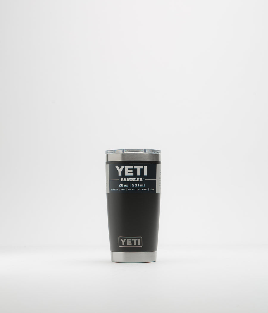 Yeti Rambler Tumbler V2 20oz in Black